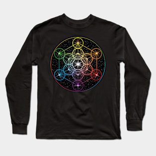 Metatron's Cube Long Sleeve T-Shirt